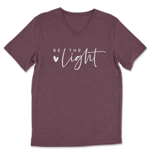 Load image into Gallery viewer, Be the Light V-Neck T-shirt